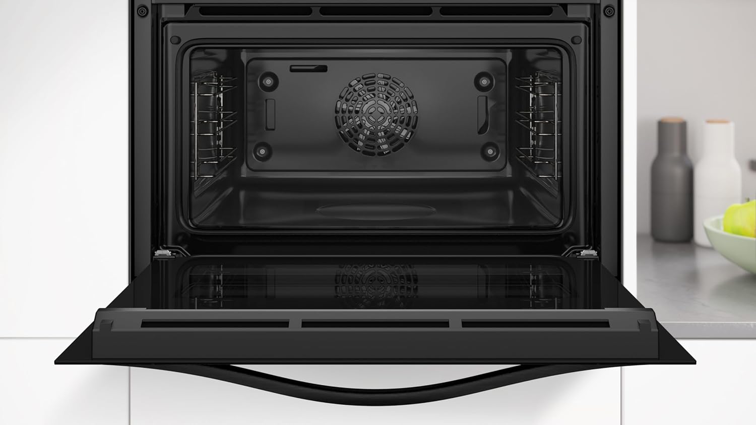 Balay - Four compact série 3 - 45 cm - multifonction, aqualyse, verre noir - 3CB4130X3