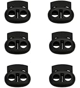 Aeuezxx Bouchon de Cordon, 6 Pièces Serrure de Cordon en Plastique, Ajusteur de Cordon Élastique,...