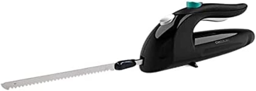 Cecotec - Cut-Eat 1800 Black - 150W, 3 lames inox, silencieux, lave-vaisselle, étui