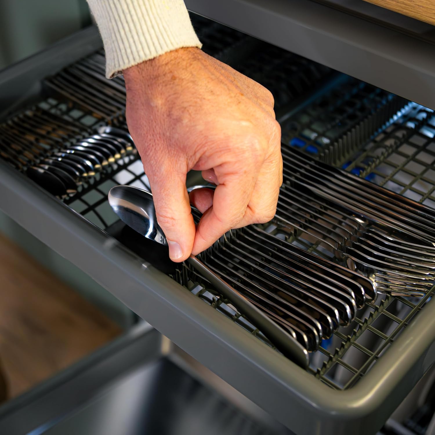 Cecotec - Bolero Aguazero 6700 Dark B - 60cm - 15 couverts, Classe B, moteur Inverter, Double Zone, Turbo Dry+