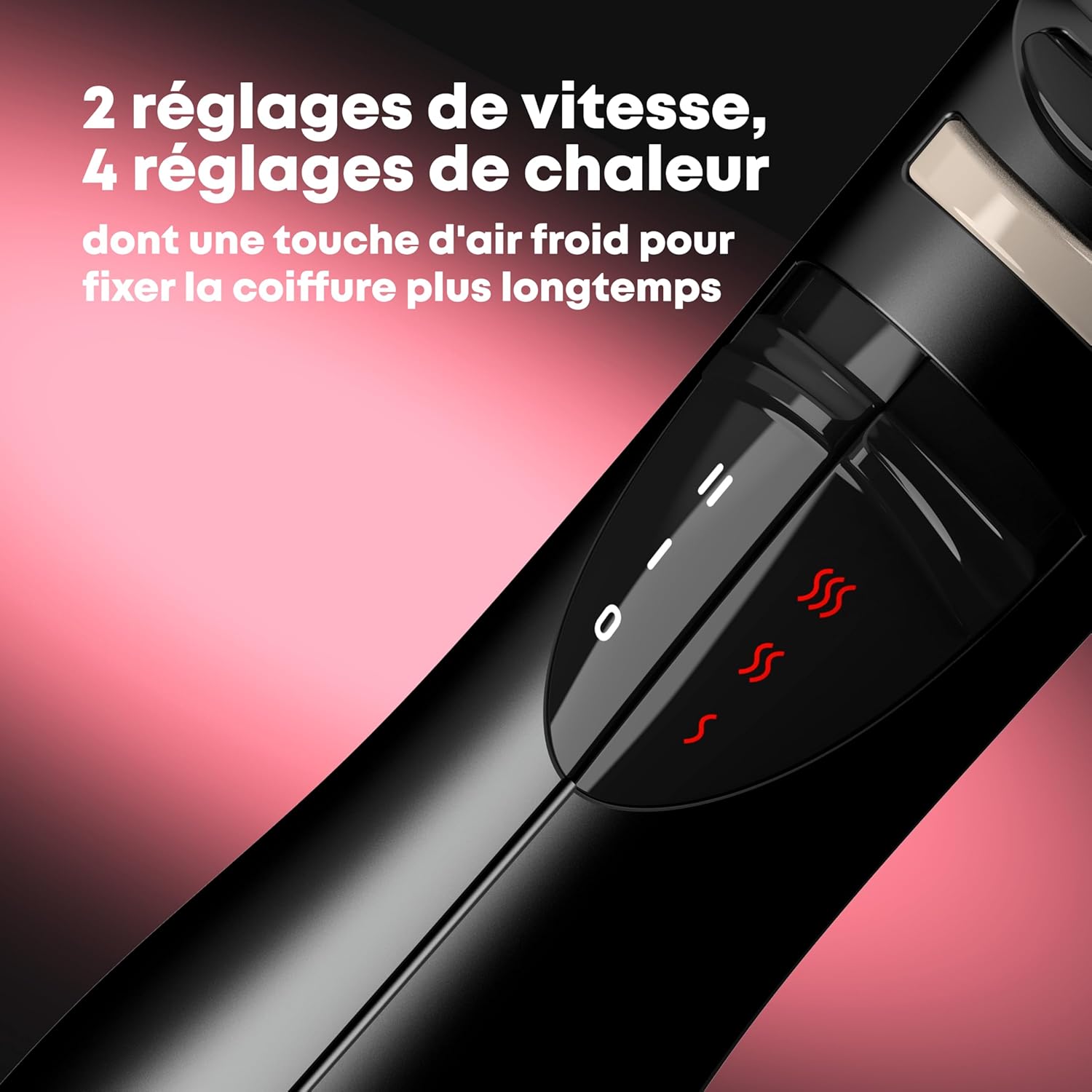 Revamp - Air Styler 6 en 1 - Brosse soufflante, lissage, volume, séchage