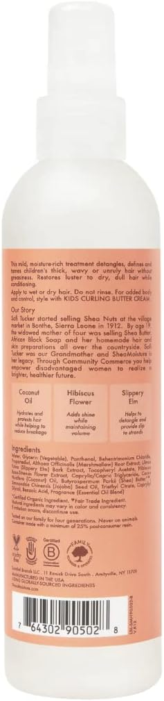 Shea Moisture - Kids Coco/Hibiscus Spray - 237ml - démêlant cheveux enfants