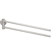 alpina Porte-Serviettes – Capacité jusqu'à 3 kg – 2 Bras séparés – Matériel pour Montage Mural – ...