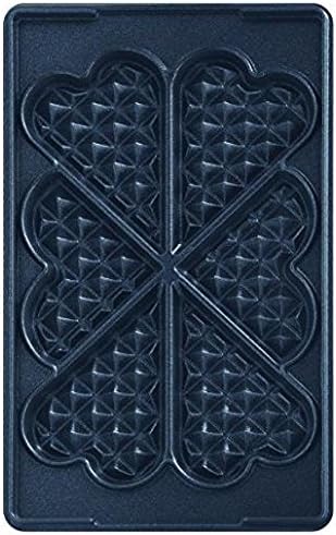 Tefal - Snack Collection - plaques gaufre cœur, livre recettes - XA800612