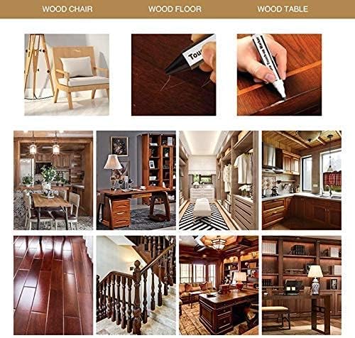 Marqueurs de réparation bois - 21 pièces - retouche meubles, cire, aiguiseur