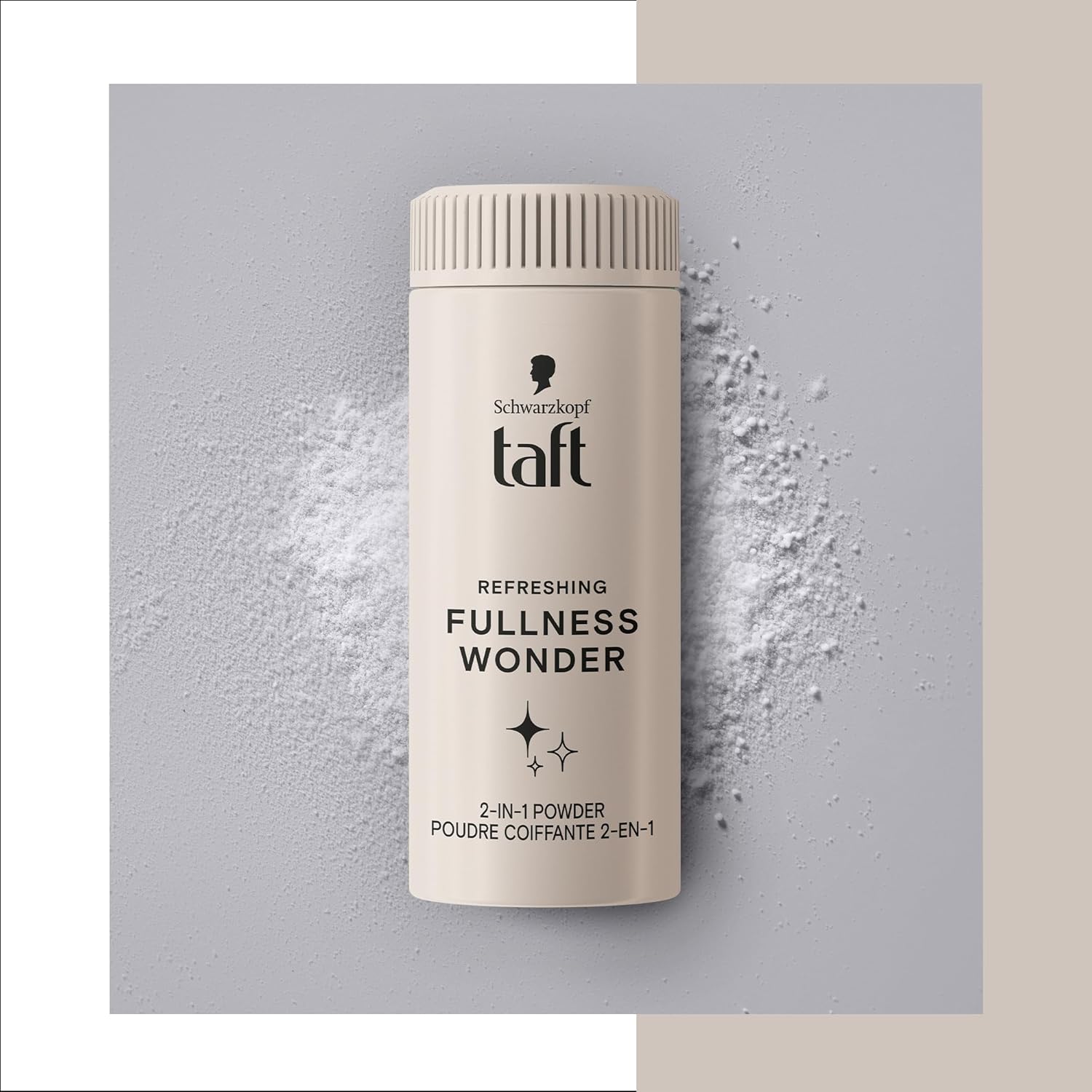 Schwarzkopf - Taft 2-en-1 - 10g x2 - volume, mat, 99% naturel