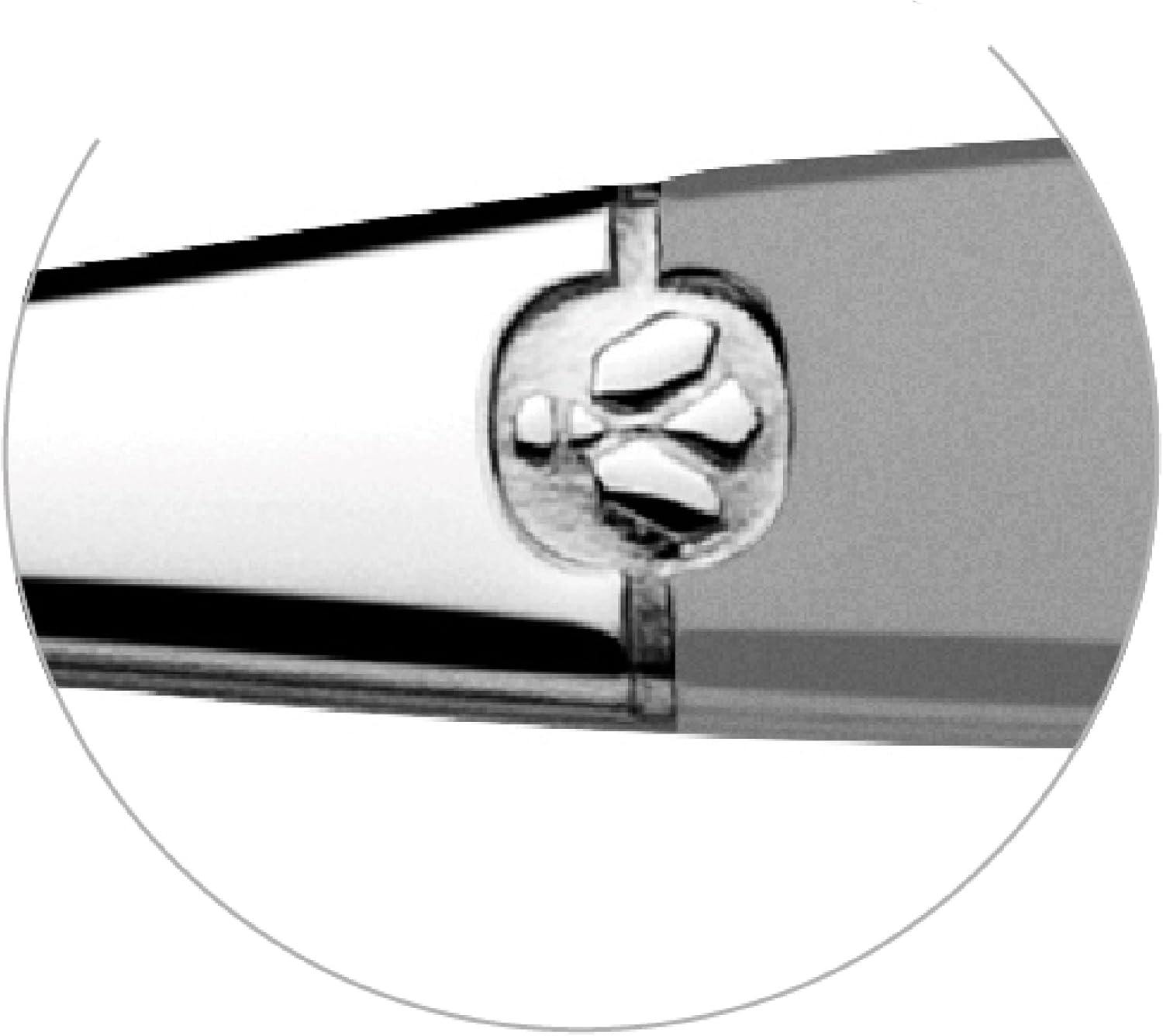 Lou Laguiole - Jet - tartineurs inox 18/0 sablés - 167 mm – Lot de 2