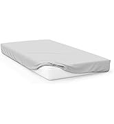 Soleil d'Ocre 613206 Drap Housse pour Grand Lit Jersey Coton Blanc 160 x 200 cm