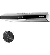 Gasland Chef SR60SS Hotte aspirante sous plan 60cm à recyclage, silencieuse évacuation d'air 202 ...