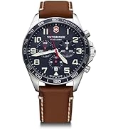 Victorinox FieldForce Chrono Montre marron pour homme 241854