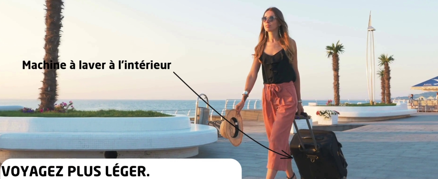 Sac de lavage Scrubba machine à laver portative