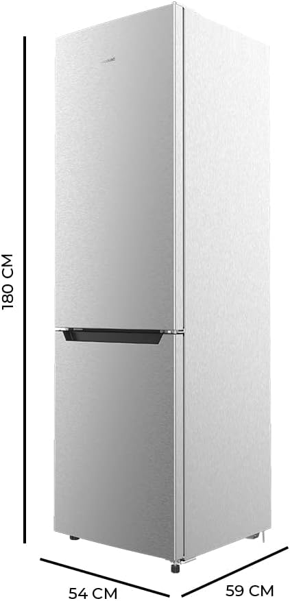 Cecotec - Bolero CoolMarket Combi 250 - 180x55 cm - 250L, No Frost, Multi Air Flow, faible conso