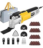 ENVENTOR Outil Multifonction Oscillant, 300W Outils Oscillants, 6 Vitesses Variables 15000-22000R...