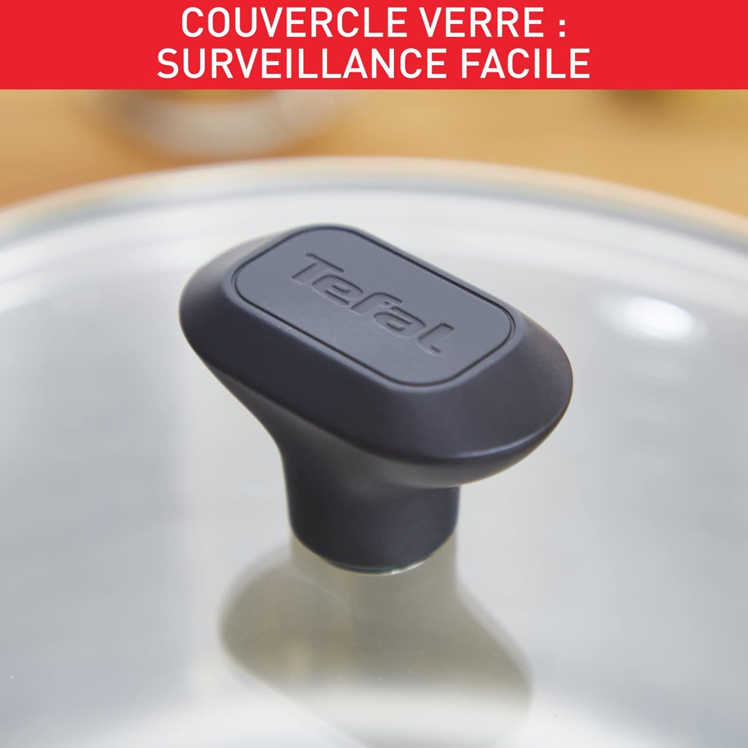 Tefal - Comfort Max - 3 casseroles 14/16/18cm + 2 couvercles, inox, induction, poignées isolées C973S344