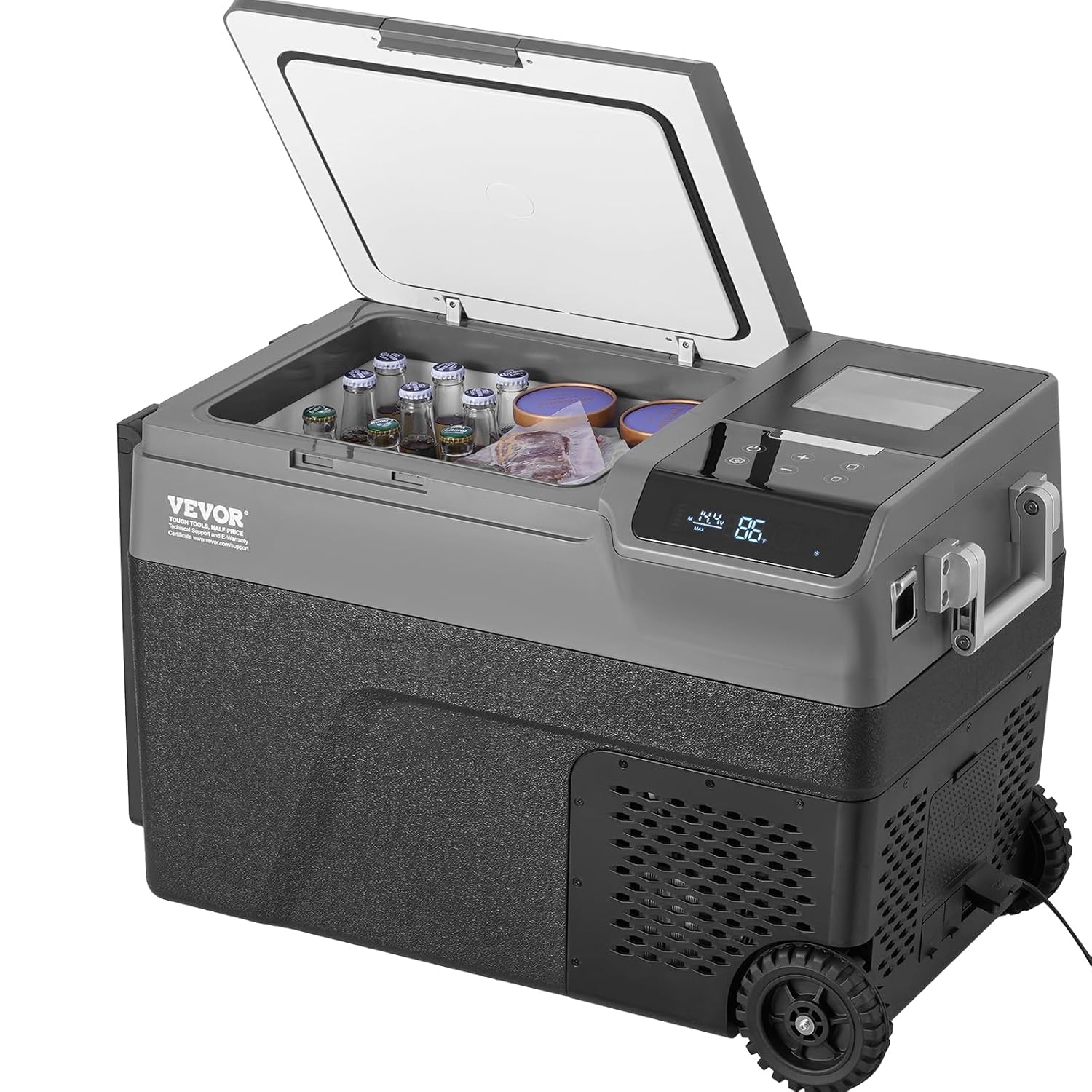 VEVOR - Glacière à compression 35L - température -20°C/20°C - fonction fabrication glace