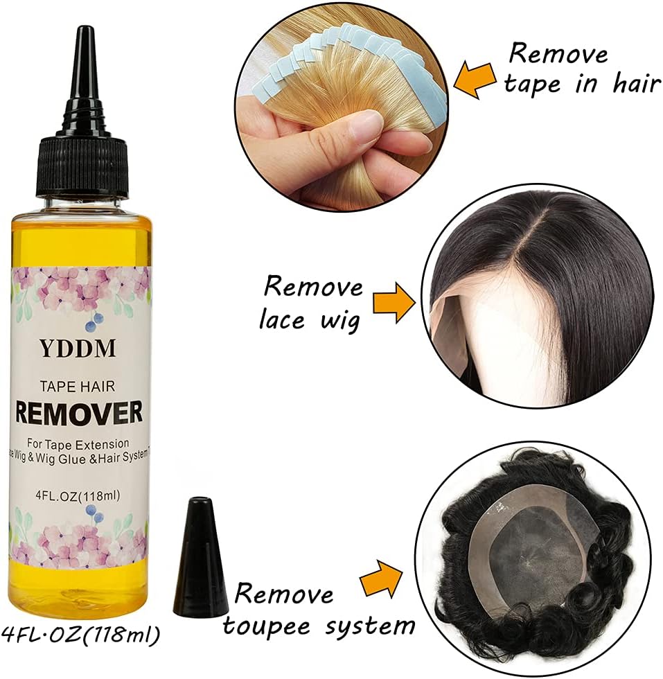 YDDM - Dissolvant de bande - 118ml - Pour extensions et perruques, YDDMDD4FL