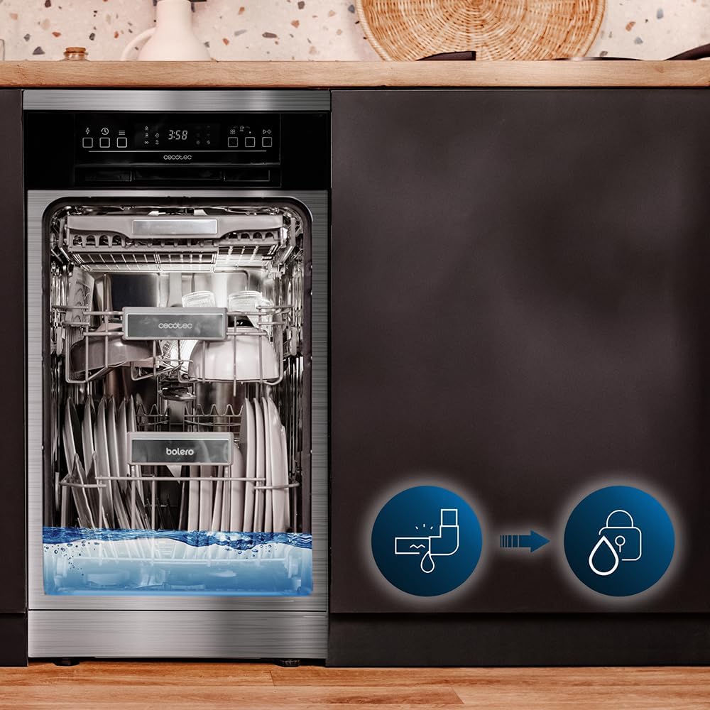 Cecotec - Bolero Aguazero 4201 - 45cm - 11 couverts, 6 programmes, classe E