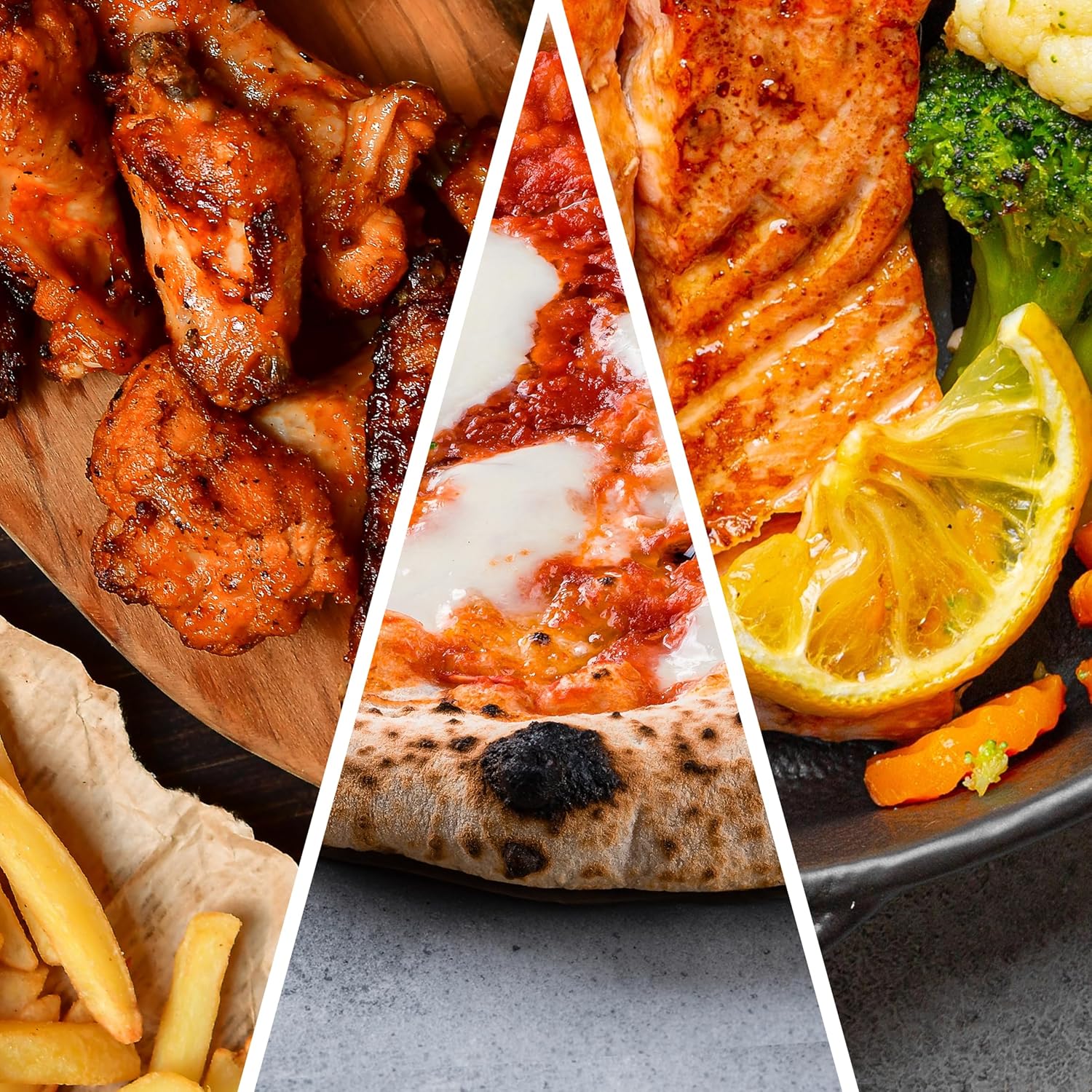 Cecotec - Bolero Hexa, 60 cm, 81L, Airfryer, Vapeur, 3D, 3400W, AF316000