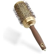 Olivia Garden Expert Blowout Shine – Doré & Brun - 55 - Brosse ronde en céramique antistatique po...