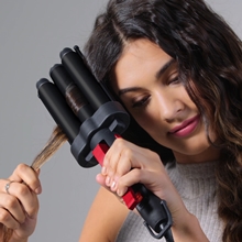 Revlon; Fer à onduler; trois têtes; céramique et tourmaline; 30 réglages de température;