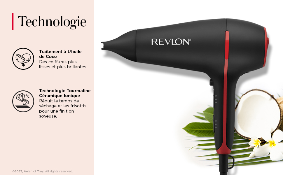 Revlon; seche-cheveux; smoothstay; 2000watts