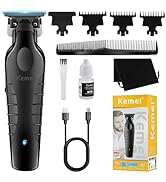 KEMEI 2299 Tondeuse à cheveux professionnelle pour homme, tondeuse de barbier sans fil, tondeuse ...