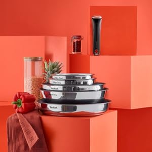 Tefal Ingenio Batterie de cuisine 8 pièces Tous feux dont induction Emotion L8979804