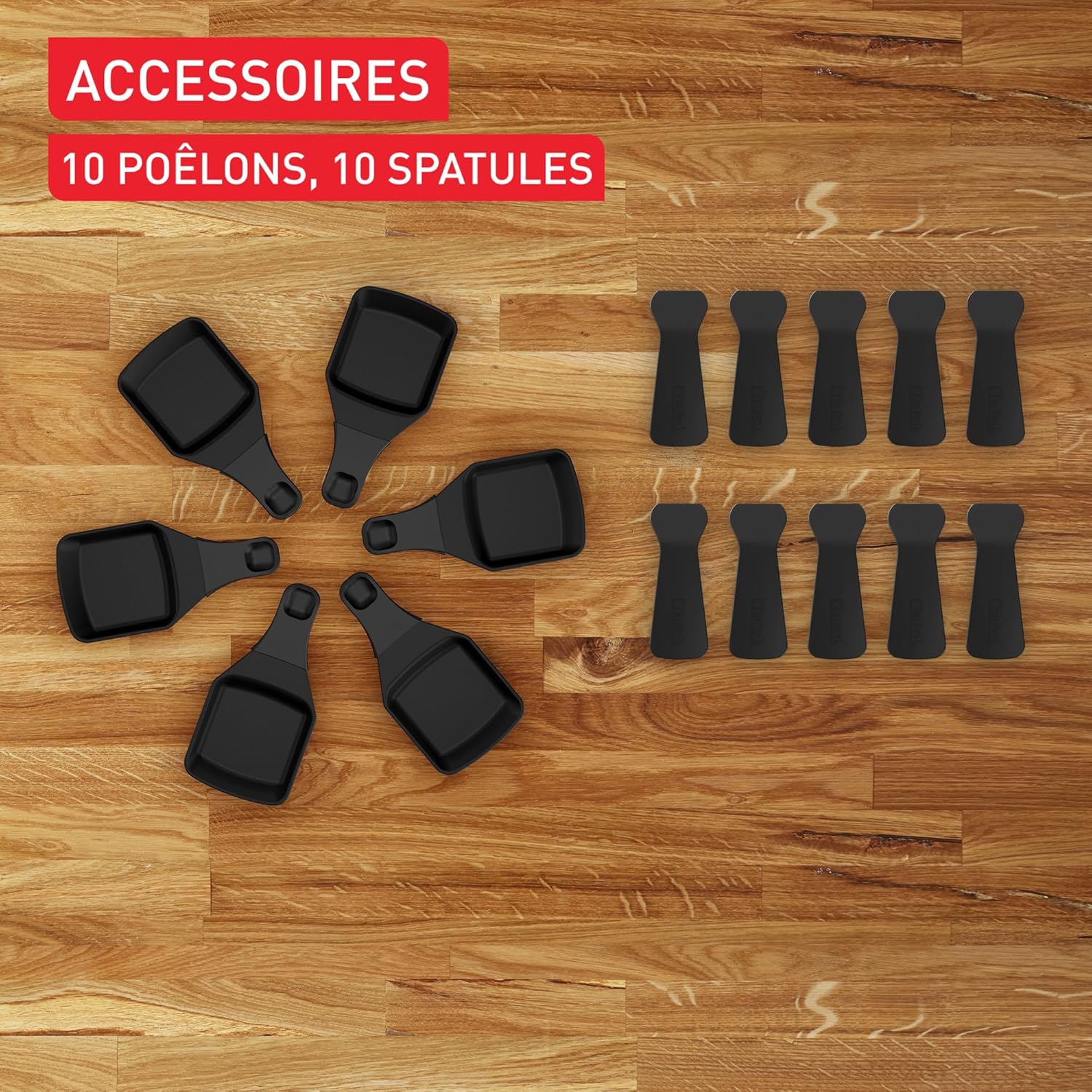 Tefal - Inox & Design - 10 pers. - Raclette, gril, plancha, antiadhésif - RE458NF0