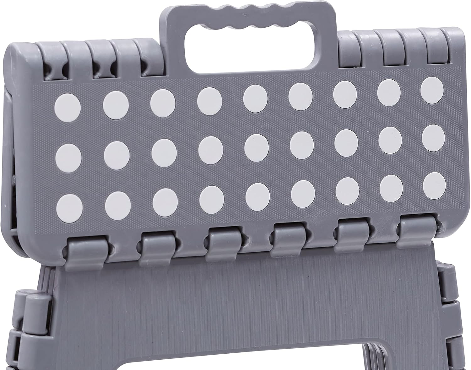 Arregui - tabouret pliant multiusage, marchepied 27 cm, gris TB-027-G