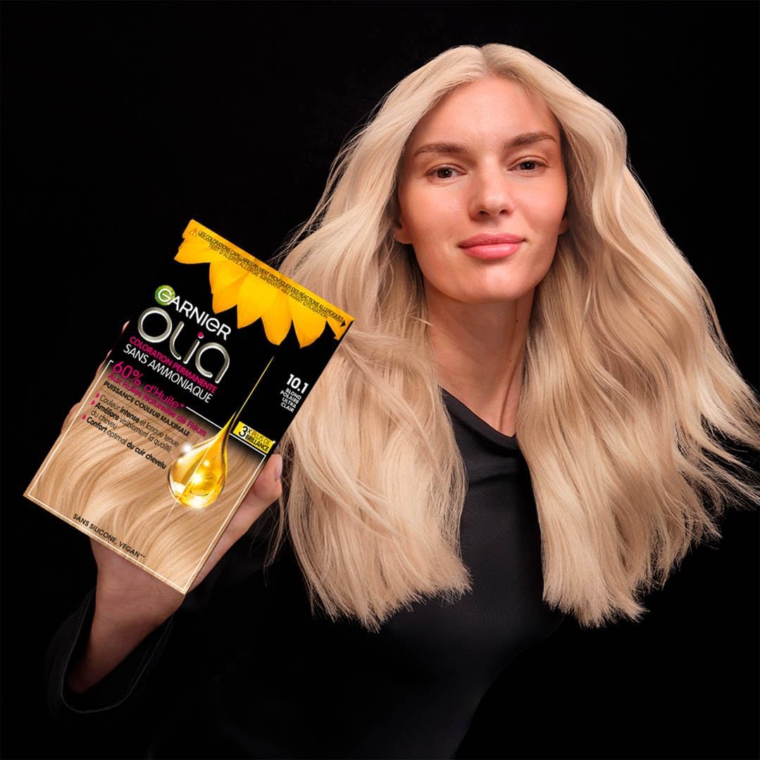 Garnier - Olia coloration cheveux - sans ammoniaque - 6.66 carmin éclatant