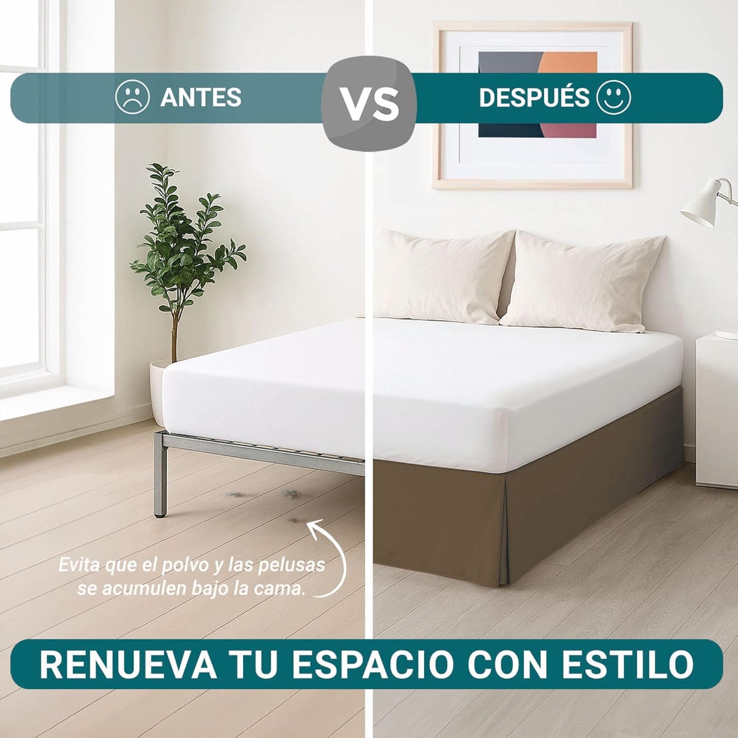 Housse de canapé - 140x190/200cm - marron, antidérapant, respirant, fabriqué en Espagne