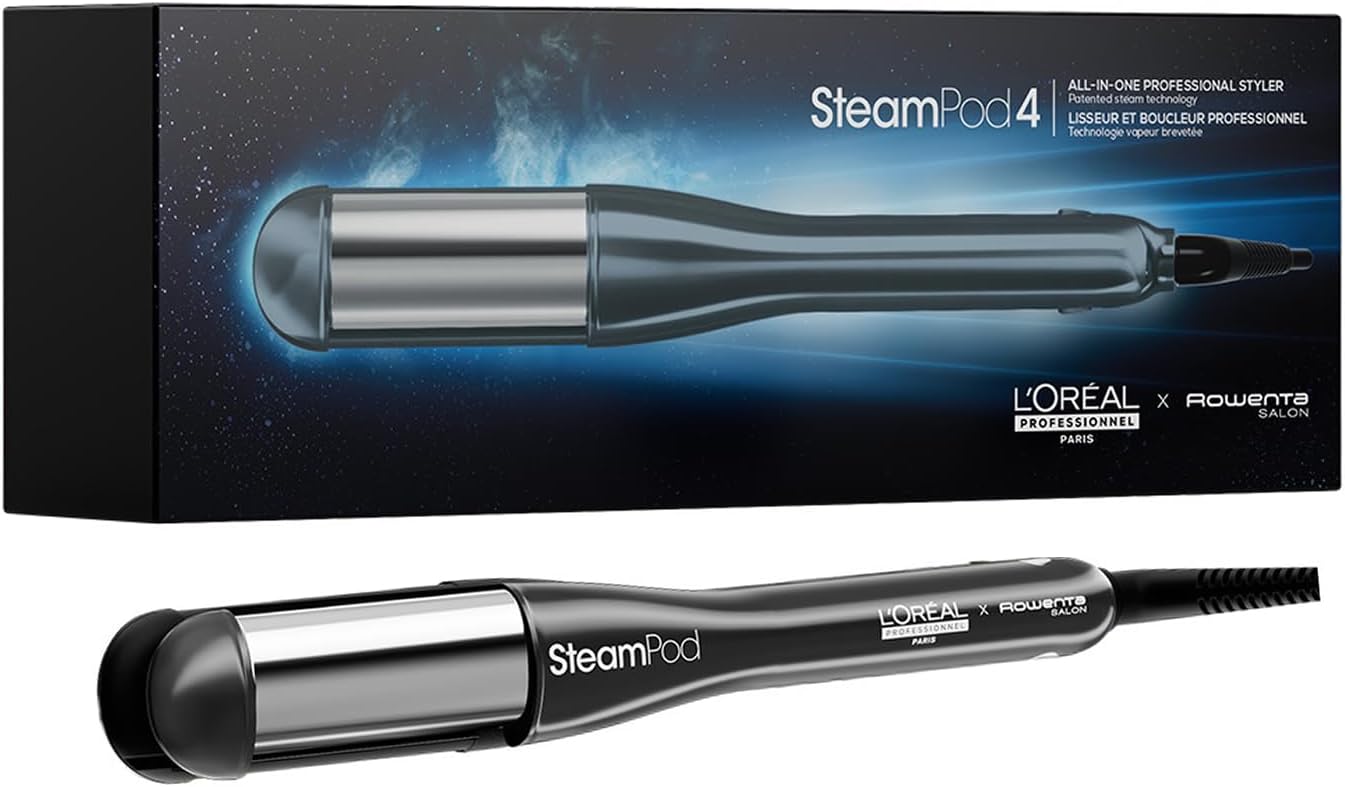 L'Oréal Professionnel - SteamPod 4 - technologie vapeur - coiffage rapide, tous types de cheveux