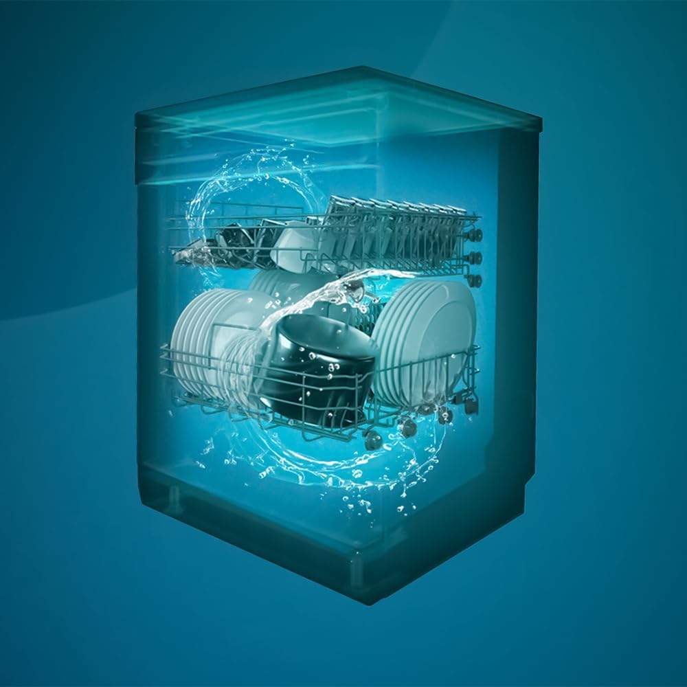 Cecotec - Bolero Aguazero 6210 - 60cm - 15 couverts, écran XXL, Sécurité enfants, Dry+, Classe D - 6210