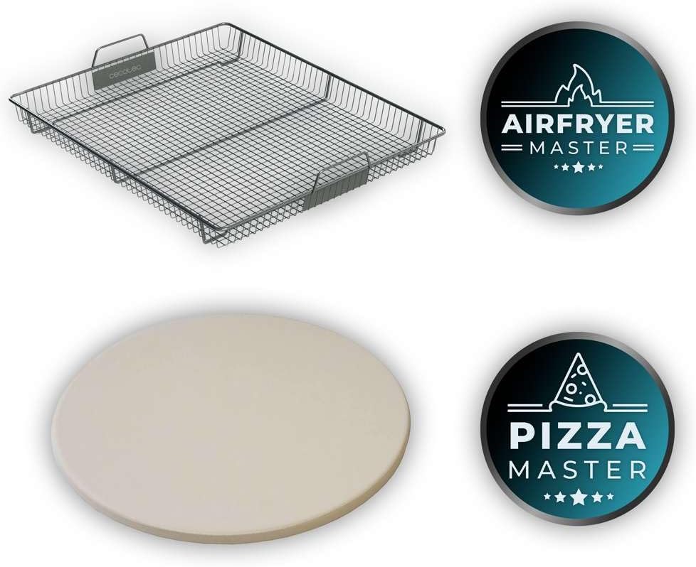 Cecotec - Bolero Hexa, 60 cm, 81L, Airfryer, Vapeur, 3D, 3400W, AF316000