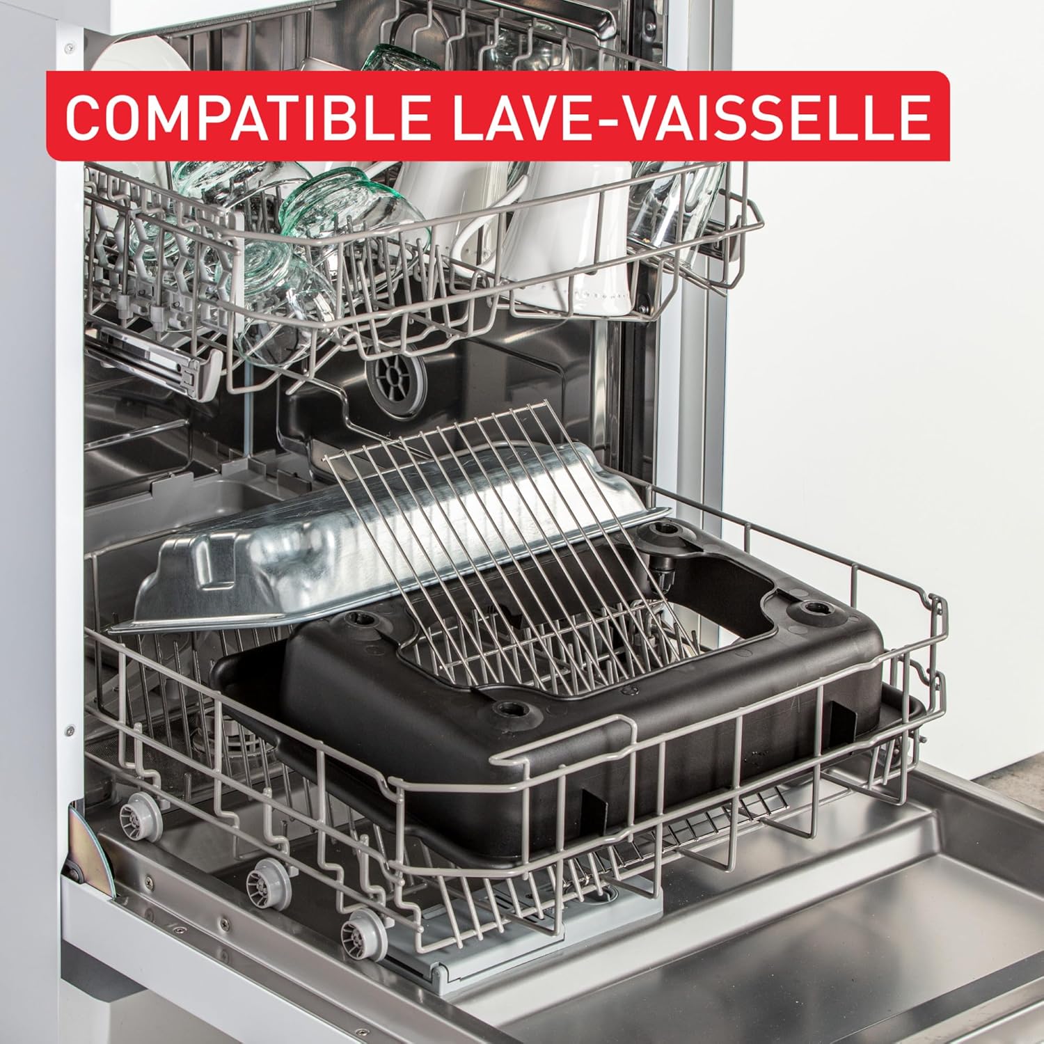 Tefal - Easy Grill série - barbecue de table 2100W, bac à eau, BG1348F0