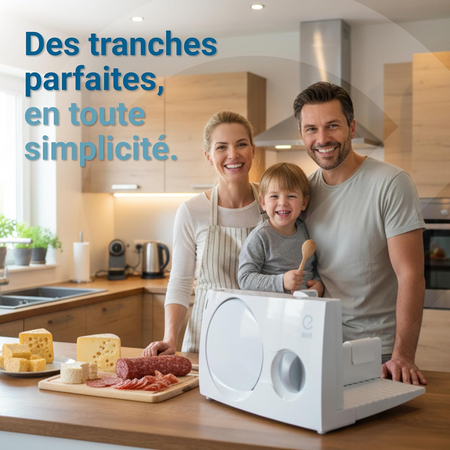 EUREL - RS42 trancheuse pliable, inox Ø170mm, épaisseur 0–17mm