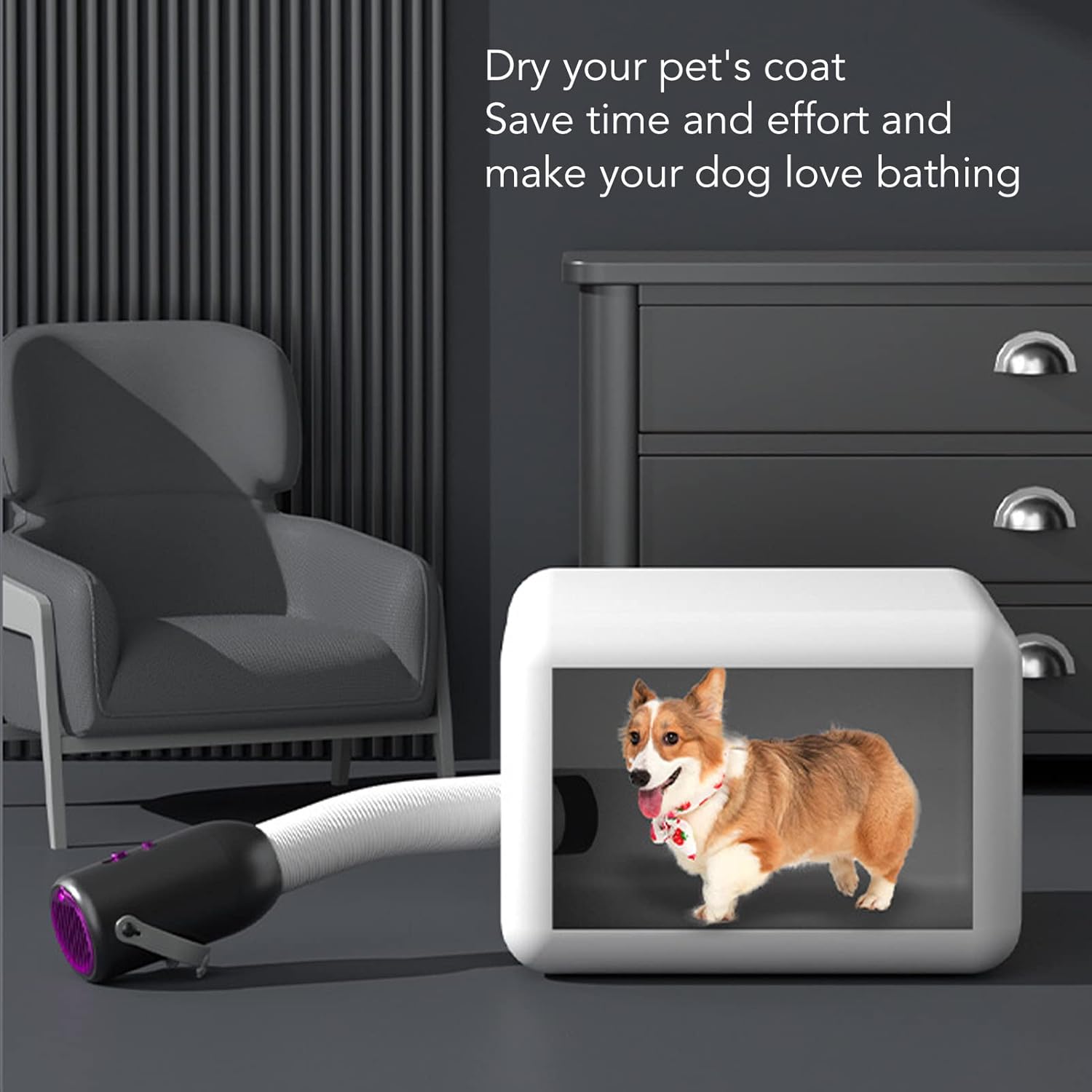 Sèche-linge portable - mini format - compact - housse tissu, électrostatique