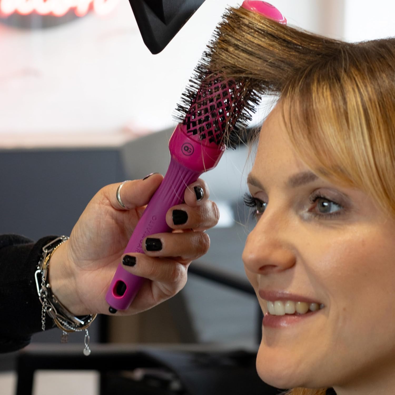 Olivia Garden - Expert Blowout Shine - céramique antistatique, brushing sans frisottis