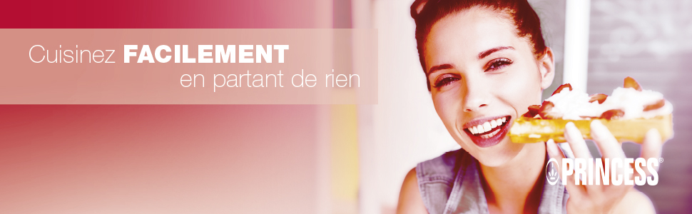 Bannière Princess "Cuisinez facilement"