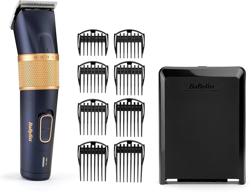 BaByliss - Tondeuse Lithium, pro sans fil, 45 longueurs réglables, E986E
