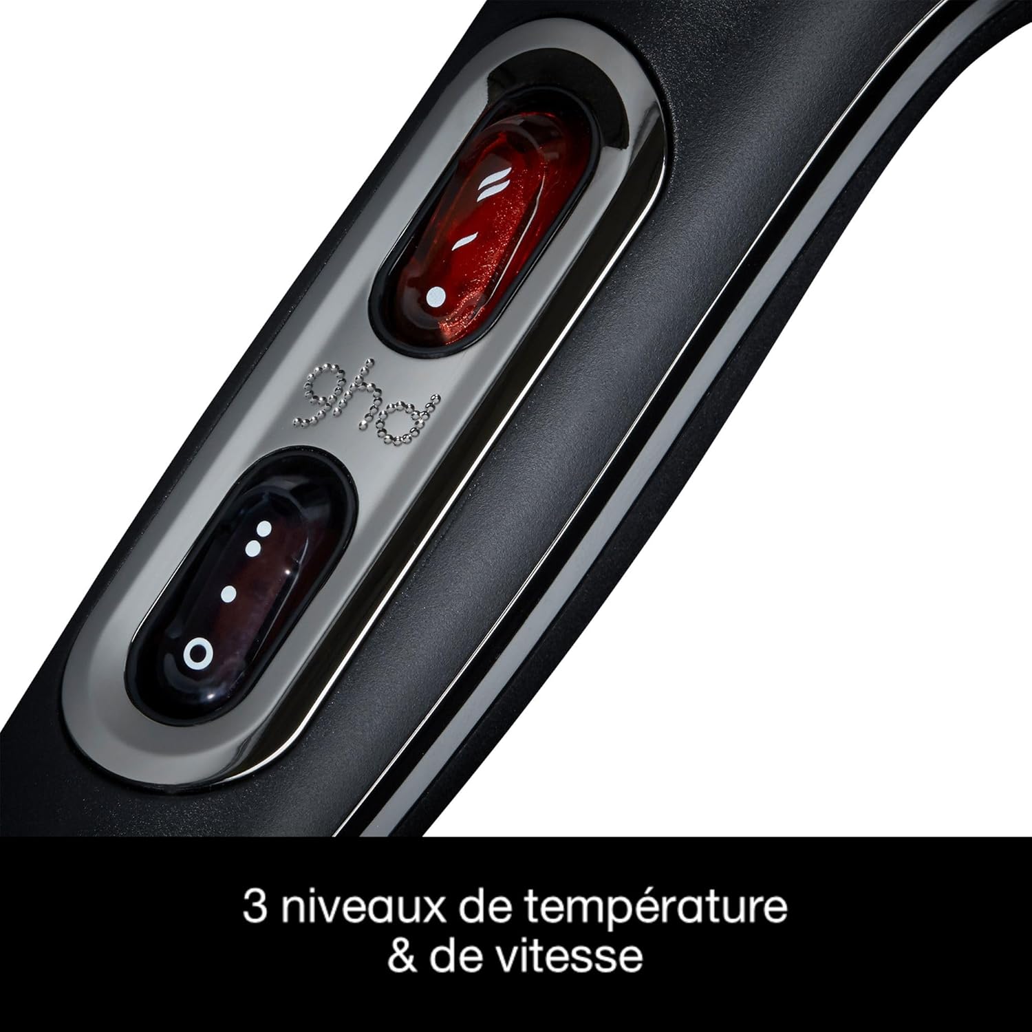 ghd - Air - sèche-cheveux pro, réglable, anti-frisottis, noir