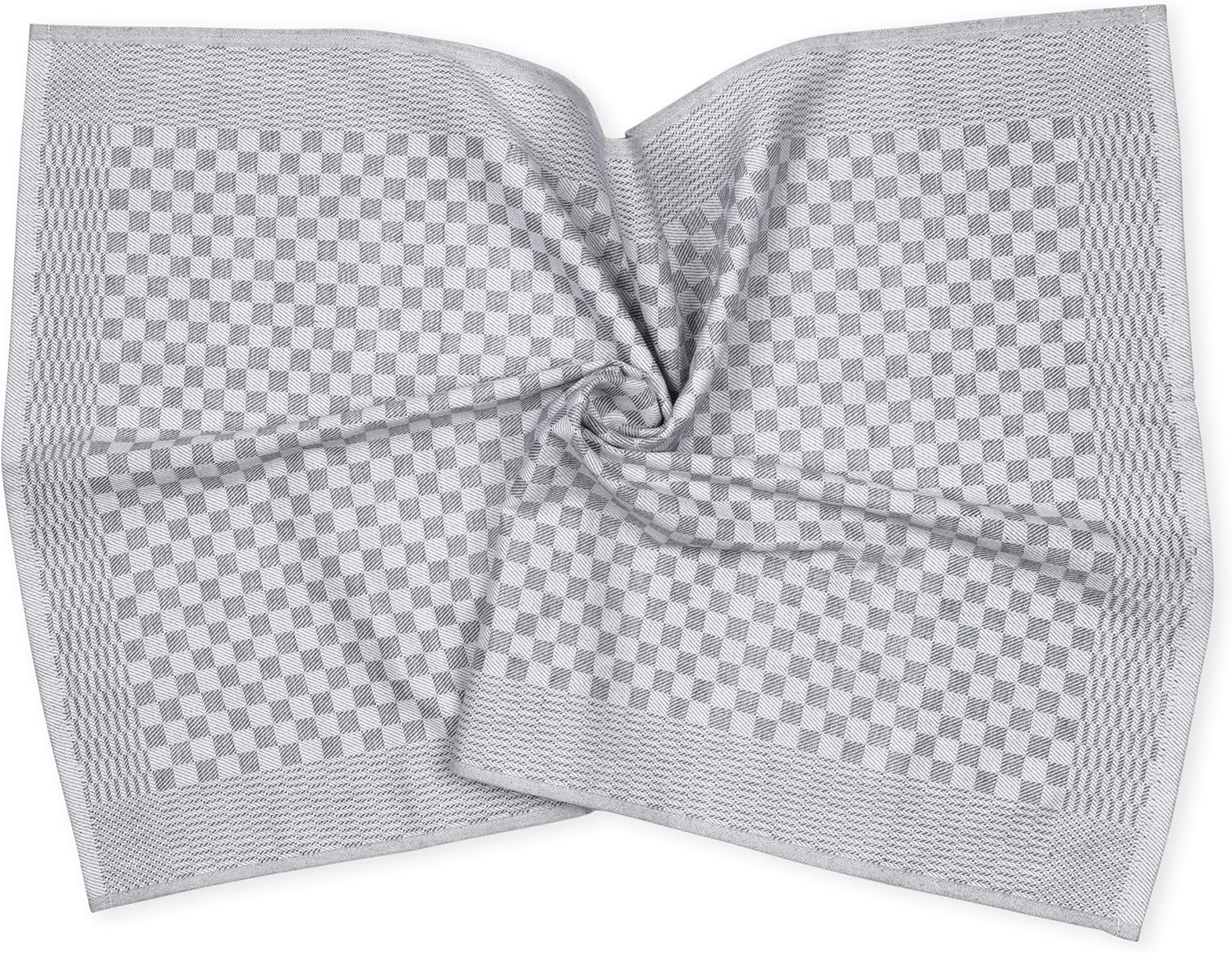 Vaily - Lot de 10 torchons Premium - 70x45 cm - coton absorbant, Oeko-TEX