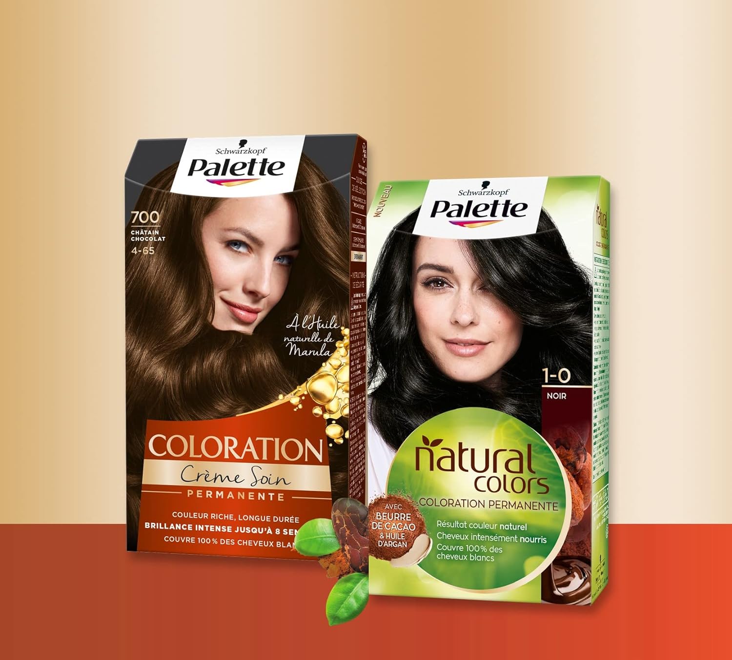 Palette - Intensive Coloration Permanente Cheveux soin, tenue 8 semaines, Blond Foncé 500