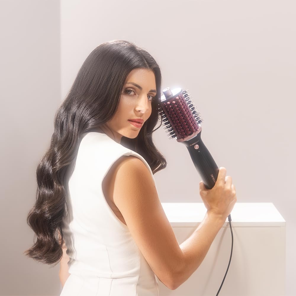 Cecotec - Air DryBold Elite Black - brosse coiffante 1200W, ionique, céramique, 3 modes