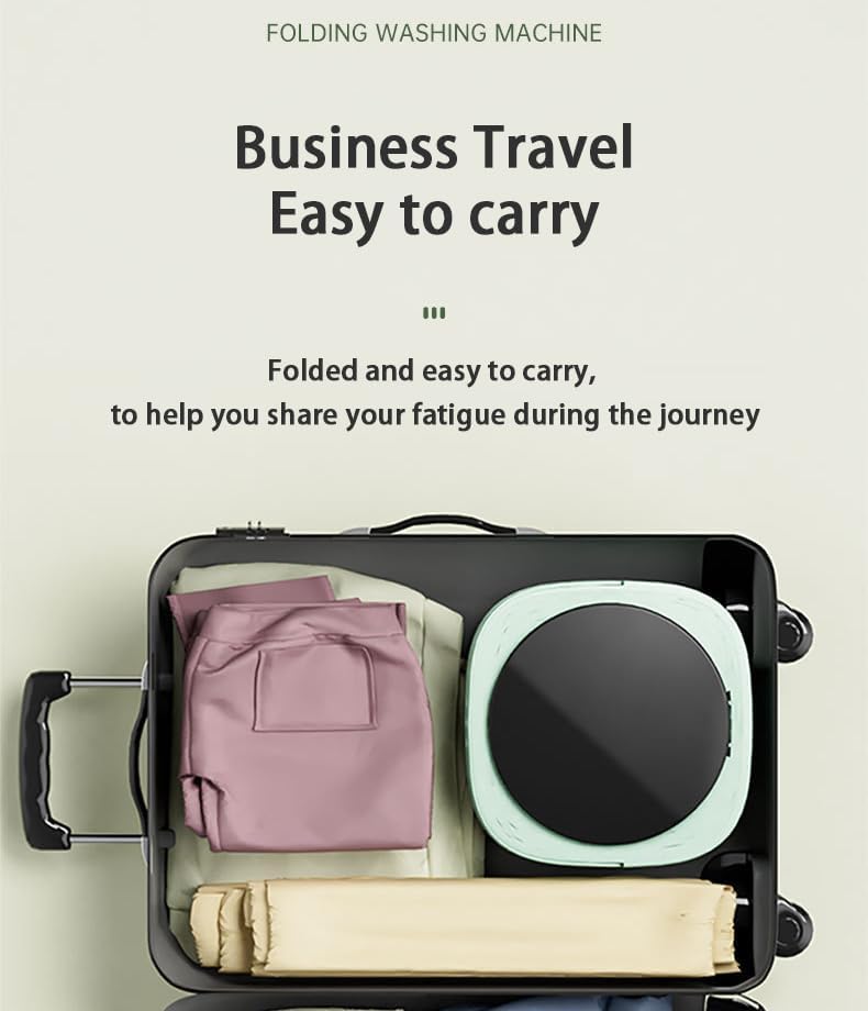 Mini machine à laver portable - 12L - compacte, idéale bébé et camping