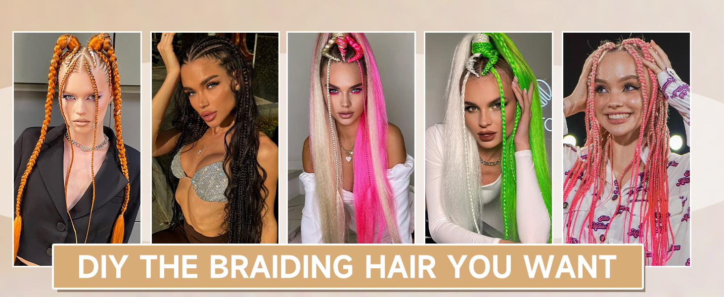 ShowJarlly Braiding Hair