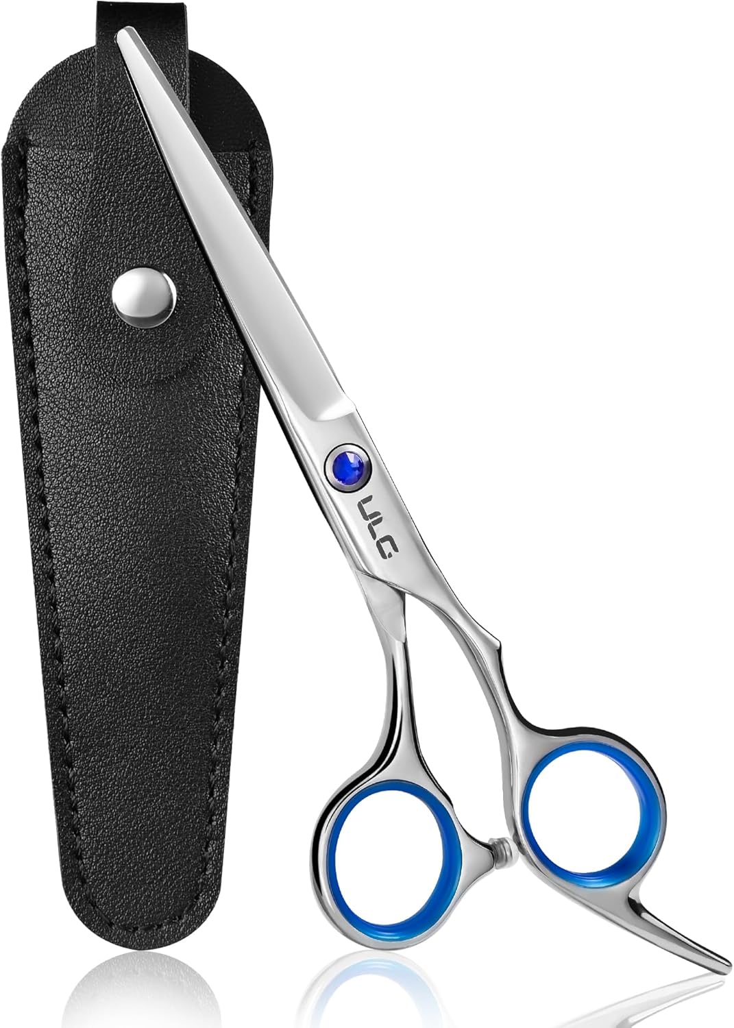 ULG - ciseaux de coiffure professionnels 16,5 cm acier japonais, pour droitiers