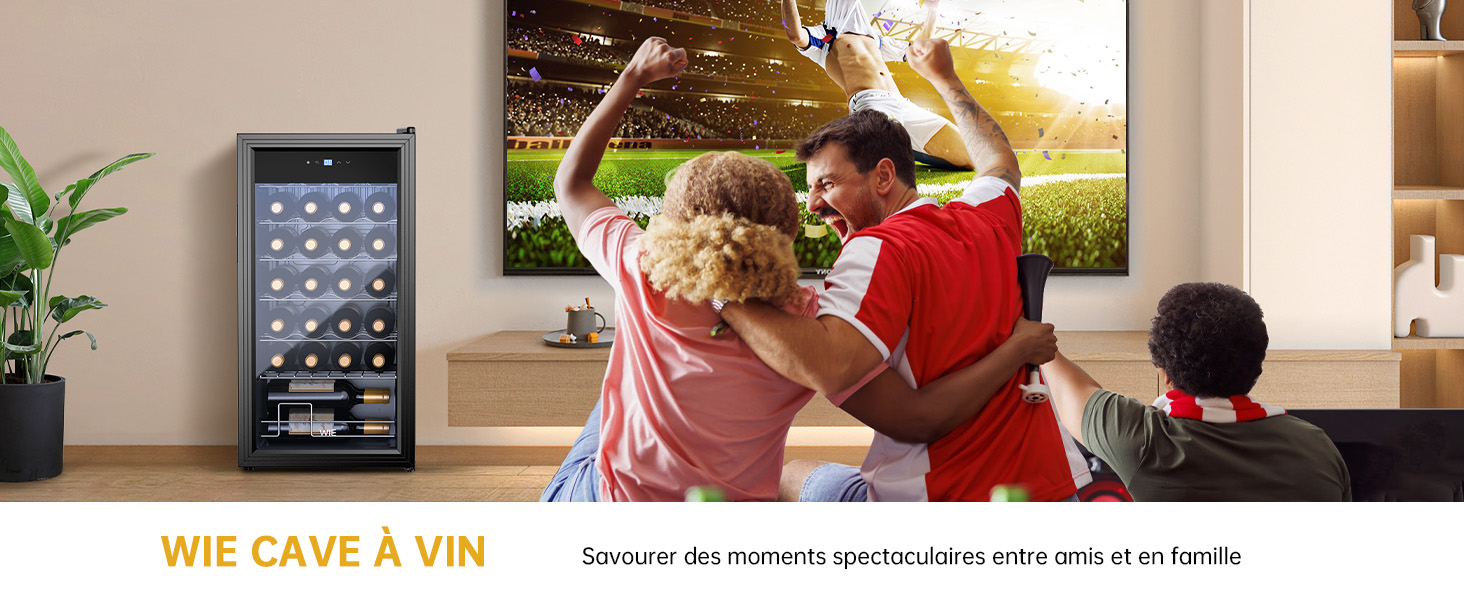 exposée dans le salon avec système de divertissement et plantes d'intérieur