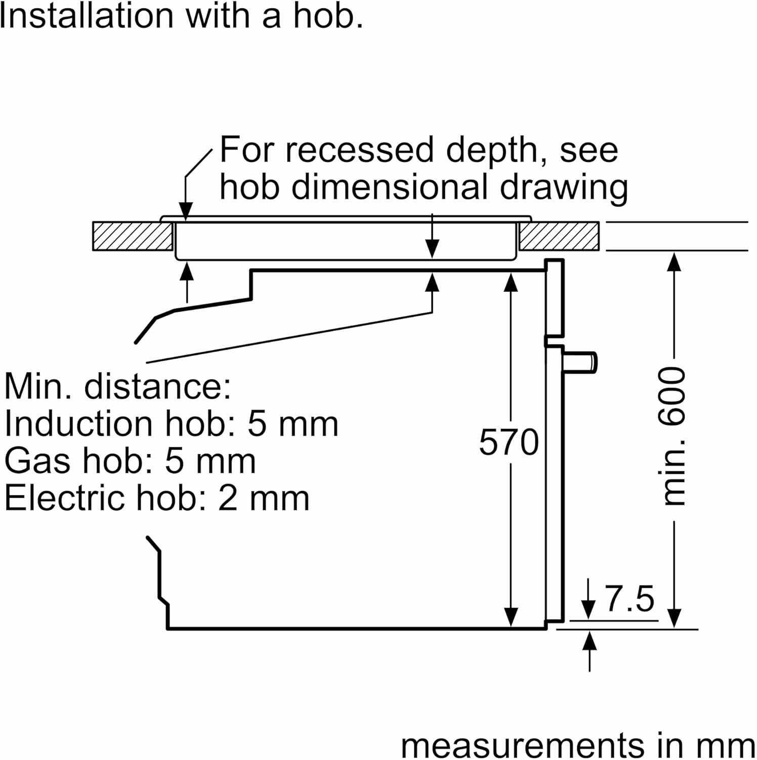 Bosch - HBA534BS3 Série 4 - four encastrable inox - cuisson multifonction