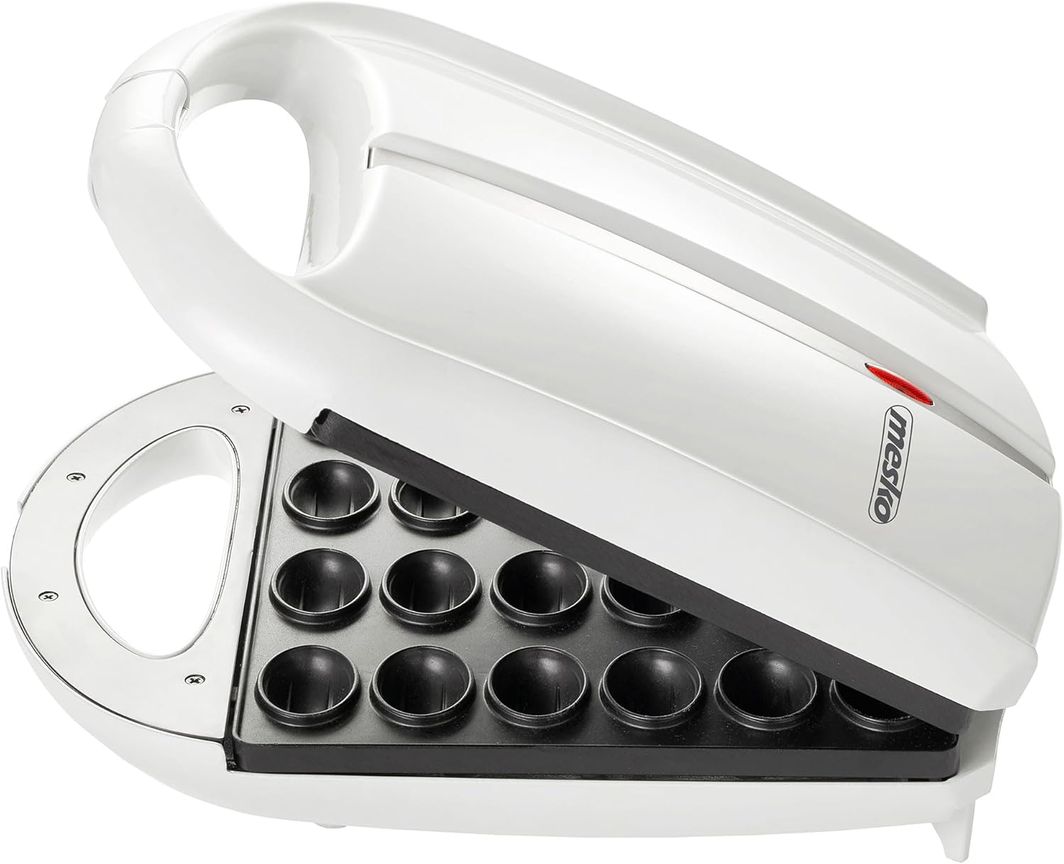 Mesko - gaufrier XL - 24 moitiés, 1600W, antiadhésif, blanc - MS3081